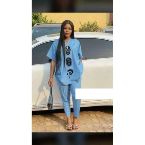 5 AFRI-DESIGN LADIES TOP WITH PANT