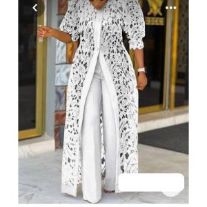 KIMONO JACKET WITH TROUSER